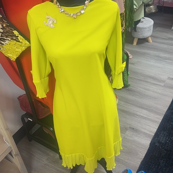 NWT GREEN DRESS SZ 16 - Picture 2 of 5